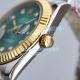 Replica Rolex Datejust II Green Dial Fluted Bezel Two Tone Jubilee Bracelet (6)_th.jpg